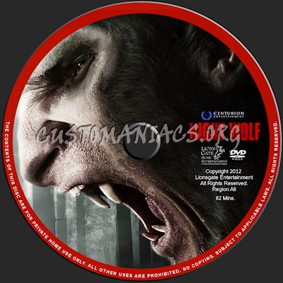 Night Wolf dvd label