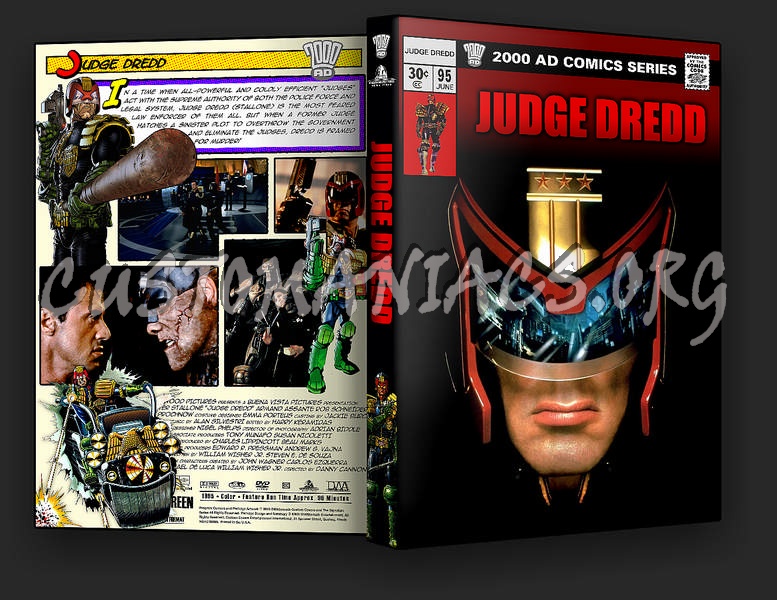 Judge Dredd dvd cover