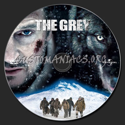 The Grey dvd label