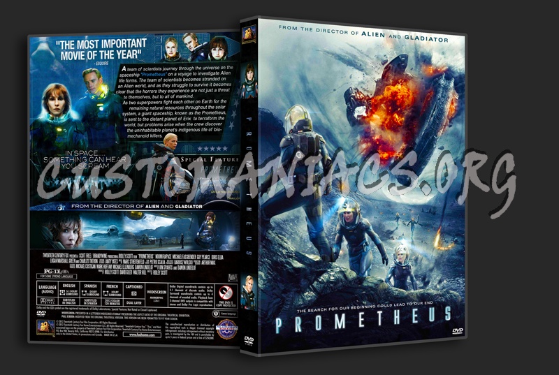 Prometheus dvd cover