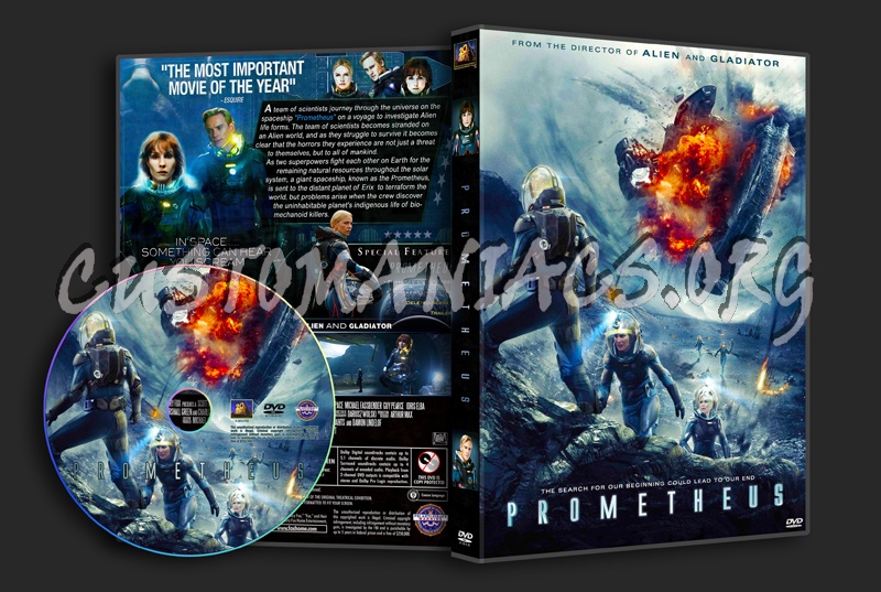 Prometheus dvd cover