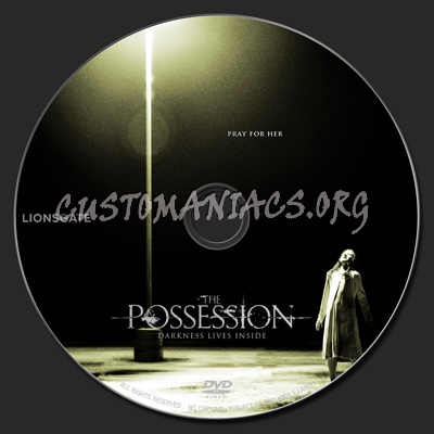 The Possession dvd label