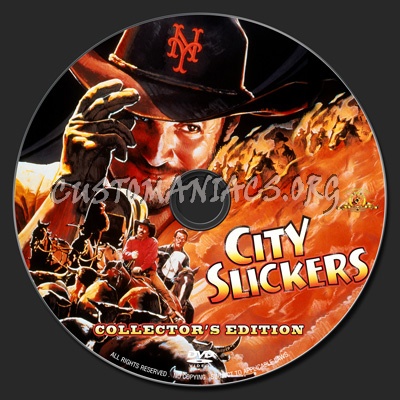 City Slickers dvd label