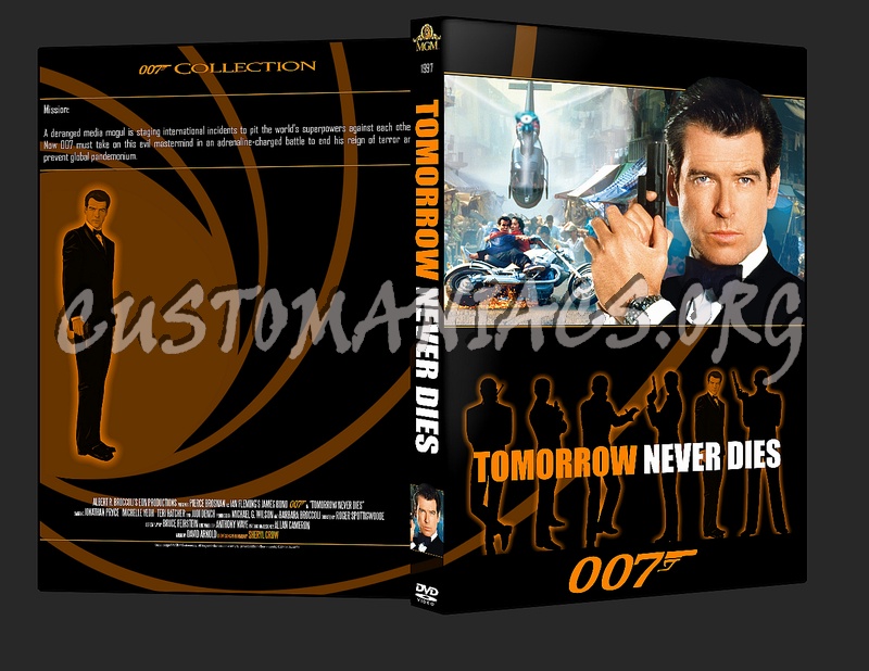 Tomorrow Never Dies dvd cover - DVD Covers & Labels by Customaniacs, id ...