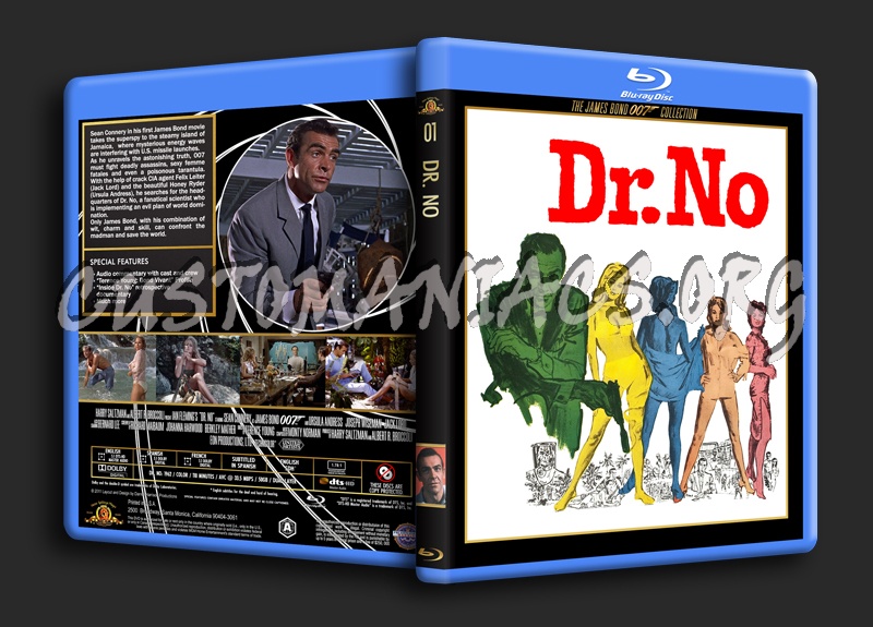 Dr. No blu-ray cover