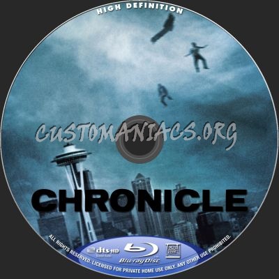 Chronicle blu-ray label