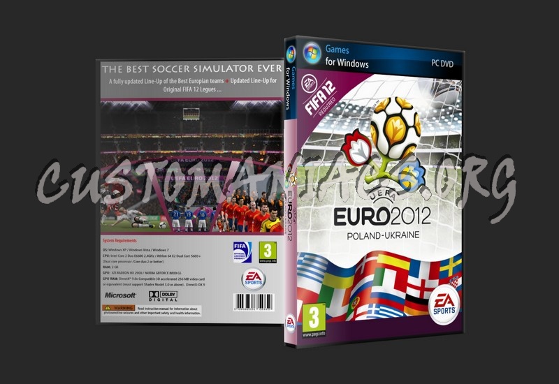 Euro 2012 dvd cover