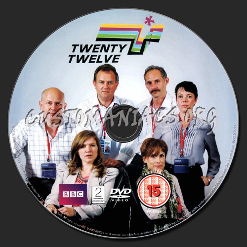 Twenty Twelve Series 1 dvd label