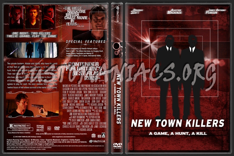 New Town Killers dvd cover