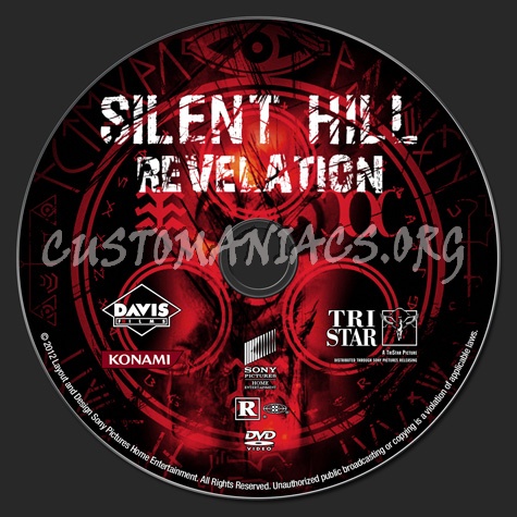 Silent Hill: Revelation dvd label