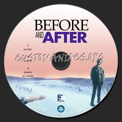 Before And After blu-ray label