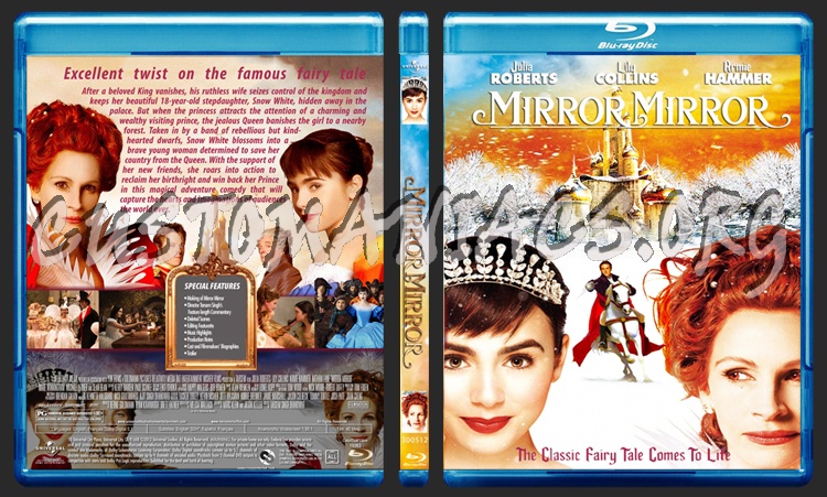 Mirror Mirror blu-ray cover