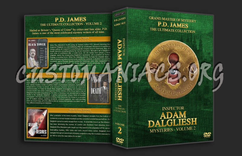 Inspector Adam Dalgliesh Mysteries - Vol. 2 dvd cover
