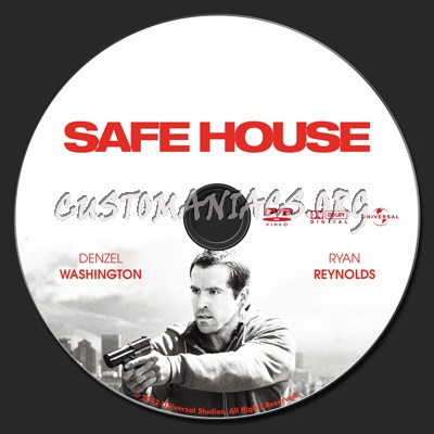 Safe House dvd label