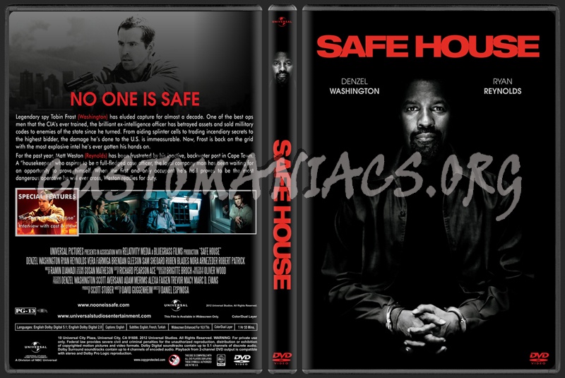 Safe House dvd cover