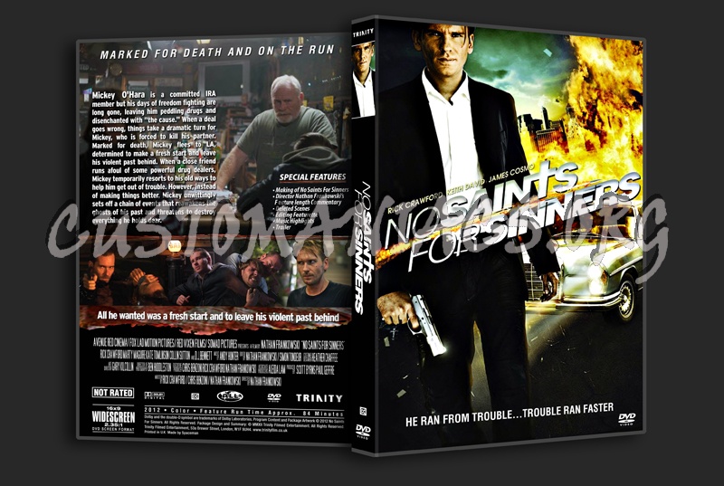 No Saints For Sinners dvd cover