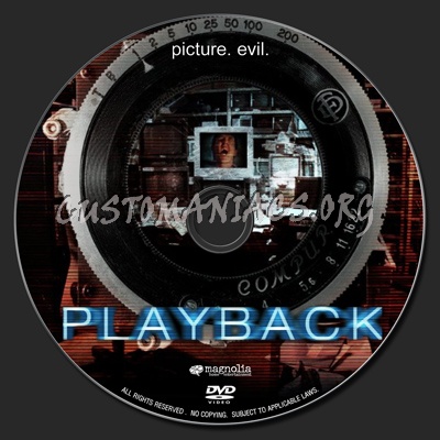 Playback (2011) dvd label