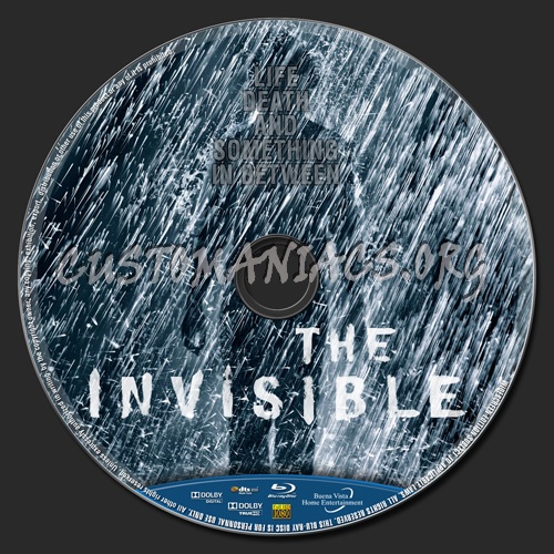 The Invisible blu-ray label