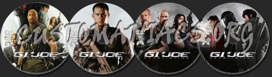 G.I. Joe Retaliation dvd label