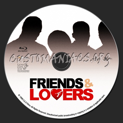 Friends & Lovers blu-ray label