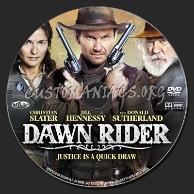 Dawn Rider dvd label