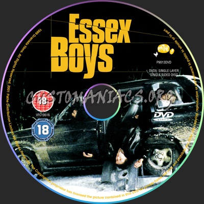 Essex Boys dvd label