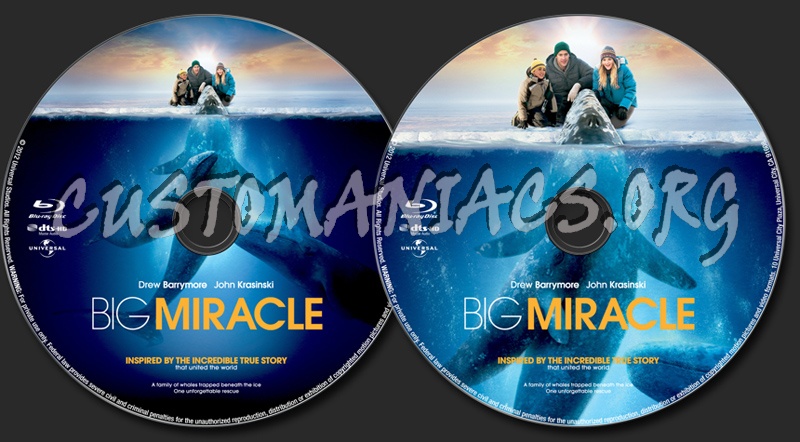 Big Miracle blu-ray label