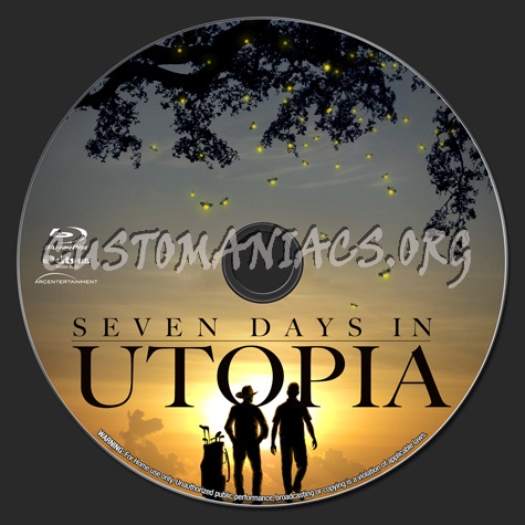 Seven Days in Utopia blu-ray label