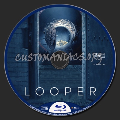 Looper blu-ray label