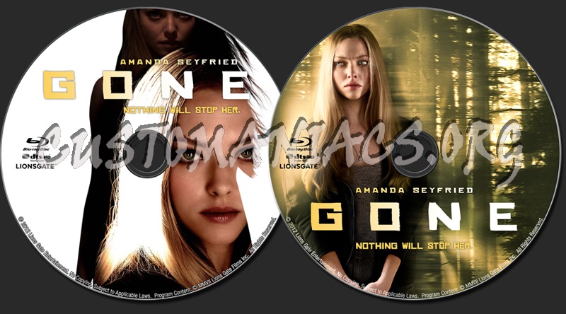 Gone blu-ray label