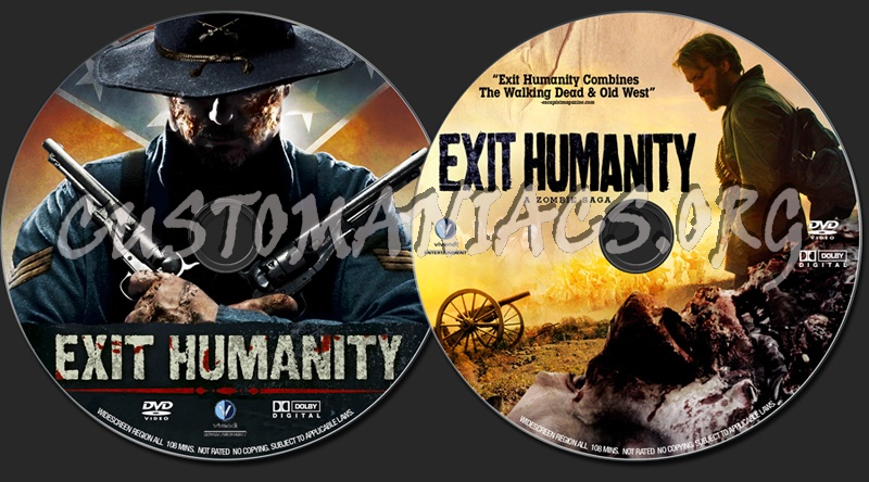 Exit Humanity dvd label