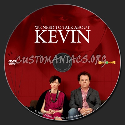 We Need To Talk About Kevin dvd label