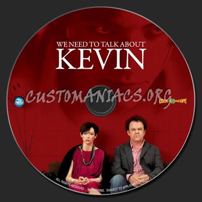 We Need To Talk About Kevin blu-ray label