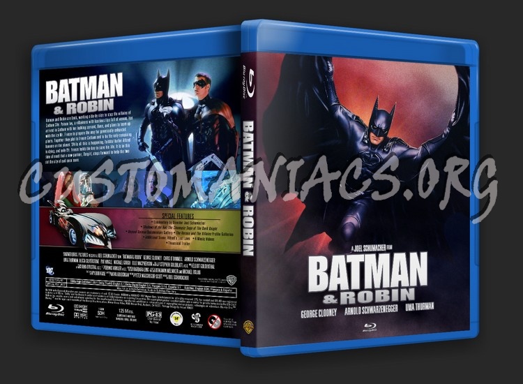 Batman & Robin blu-ray cover