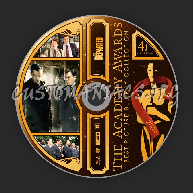 The Departed - 2006 - Academy Awards Collection blu-ray label