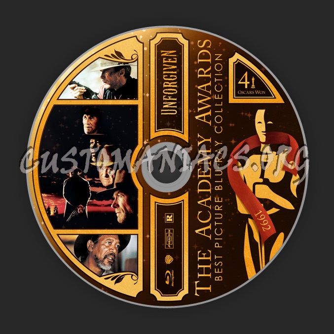 Unforgiven - 1992 - Academy Awards Collection blu-ray label