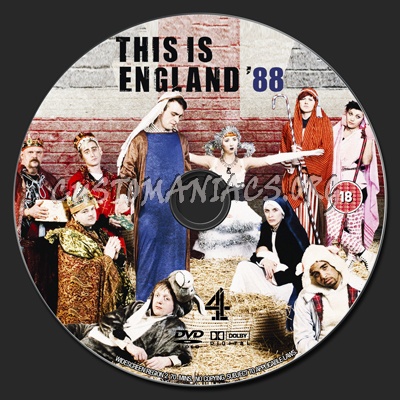 This is England 88 dvd label - DVD Covers & Labels by Customaniacs