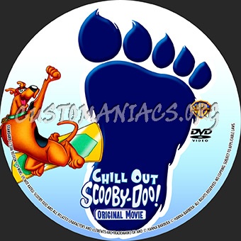 Chill Out Scooby-Doo! dvd label