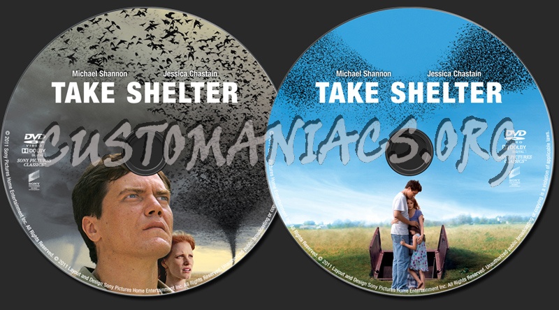 Take Shelter dvd label