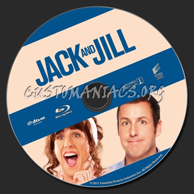 Jack And Jill blu-ray label