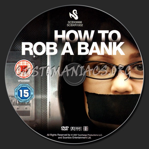 How to Rob a Bank dvd label