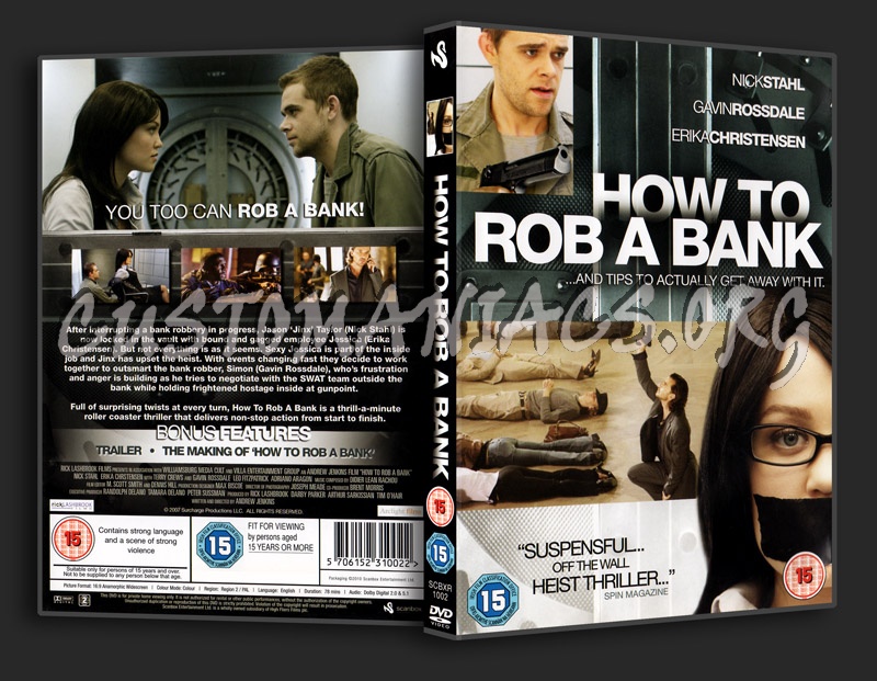 How to Rob a Bank dvd cover