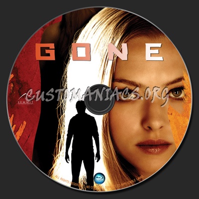 Gone (2012) blu-ray label