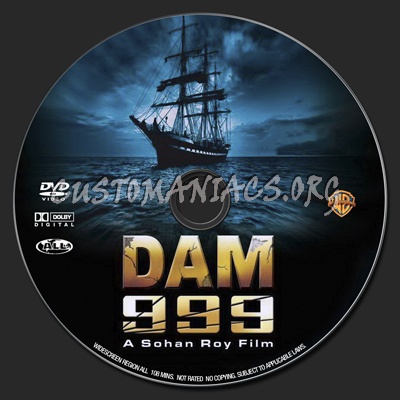 Dam 999 dvd label