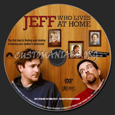 Jeff, Who Lives at Home dvd label