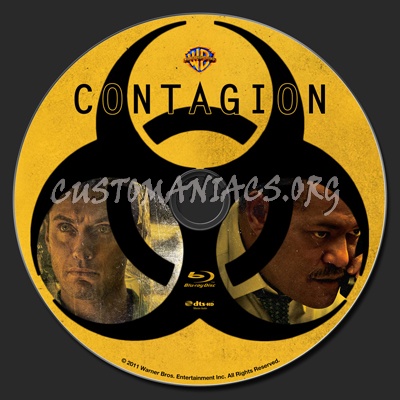 Contagion blu-ray label