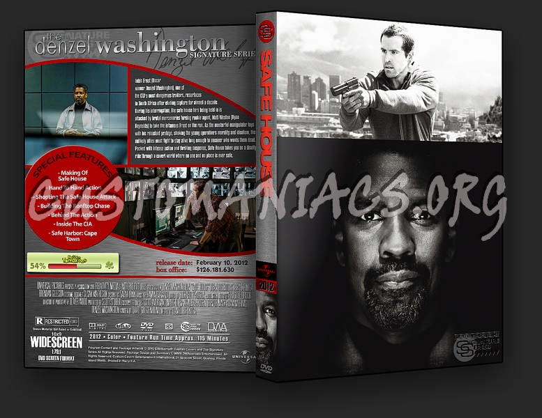 Safe House dvd cover