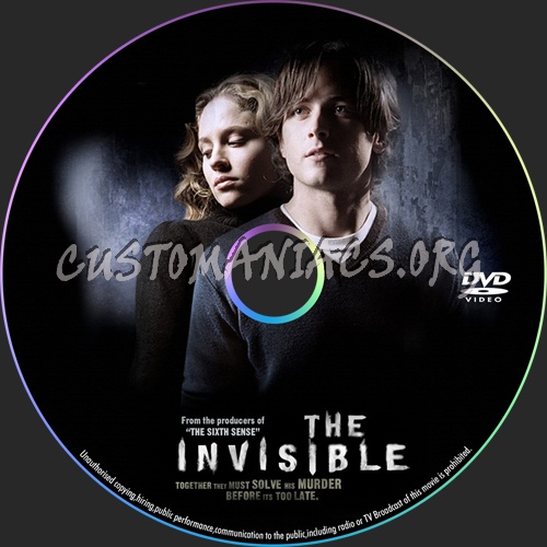 The Invisible dvd label