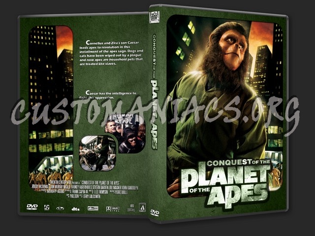 Conquest of the Planet of the Apes dvd cover