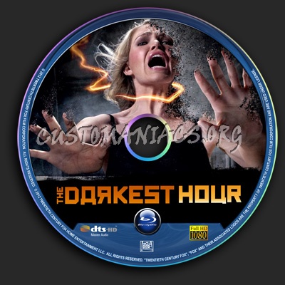 The Darkest Hour blu-ray label